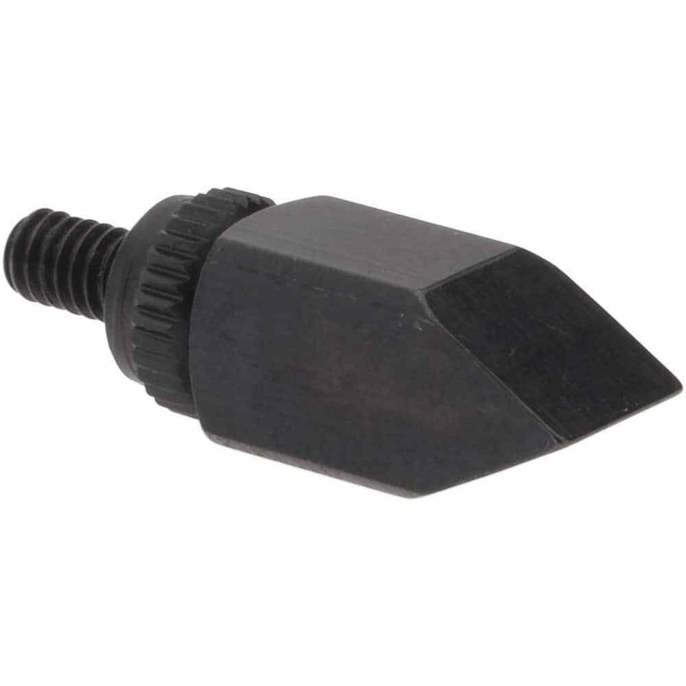 SPI 21-239-9 Oxide Steel Indicator Point: Chisel Contact Point, #4-48 Thread