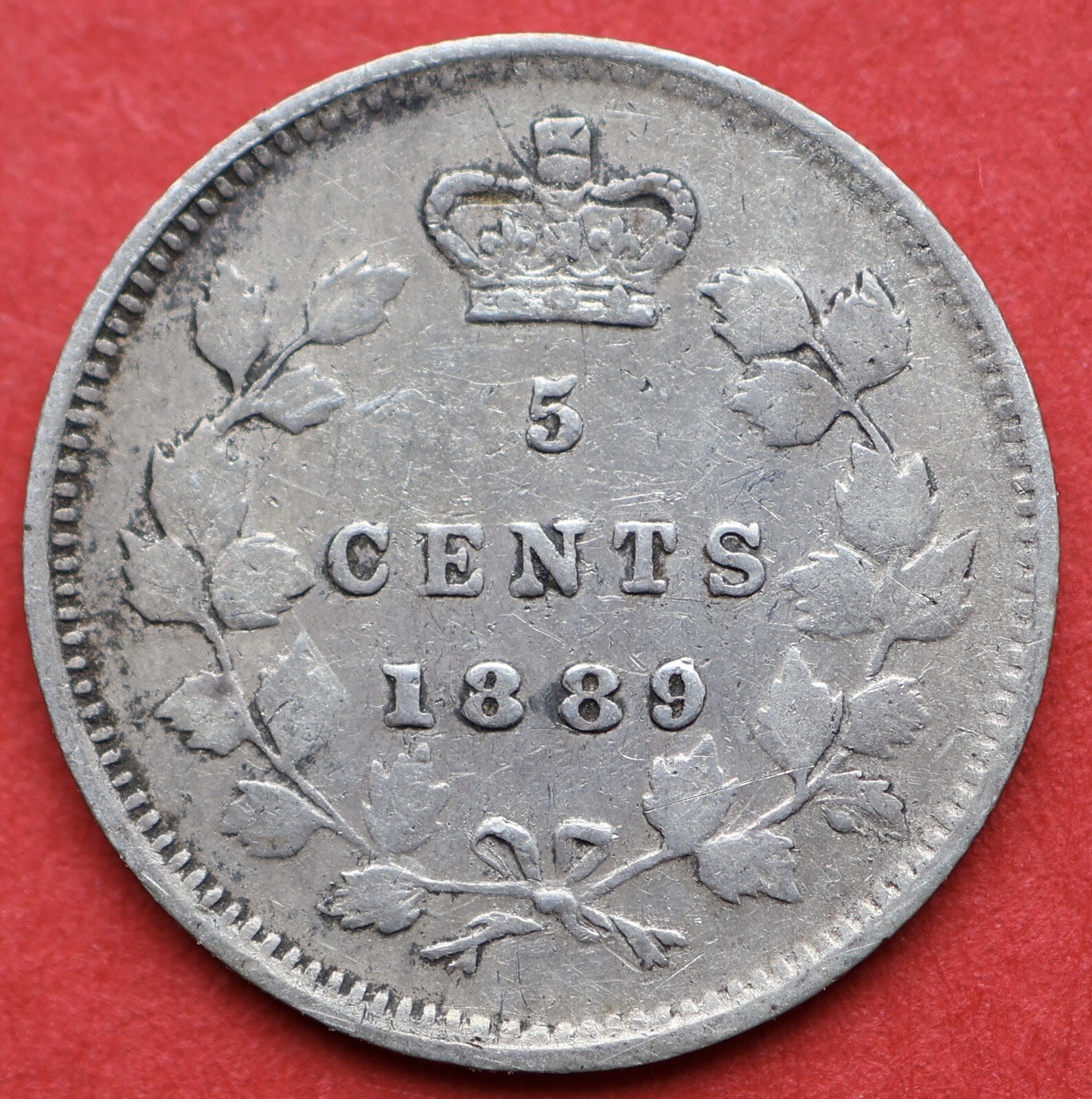 1889 Canada 5 Cents - VF/EF - Lot#2270