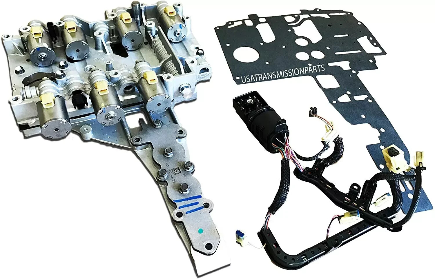 FORD 5R110W TRANSMISSION OEM VALVE BODY WITH DELUXE KIT FITS 2003 AND UP!"