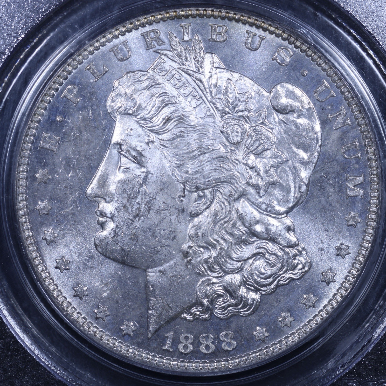 1888 Morgan Silver Dollar - $1 PCGS MS62 PL - Proof Like!