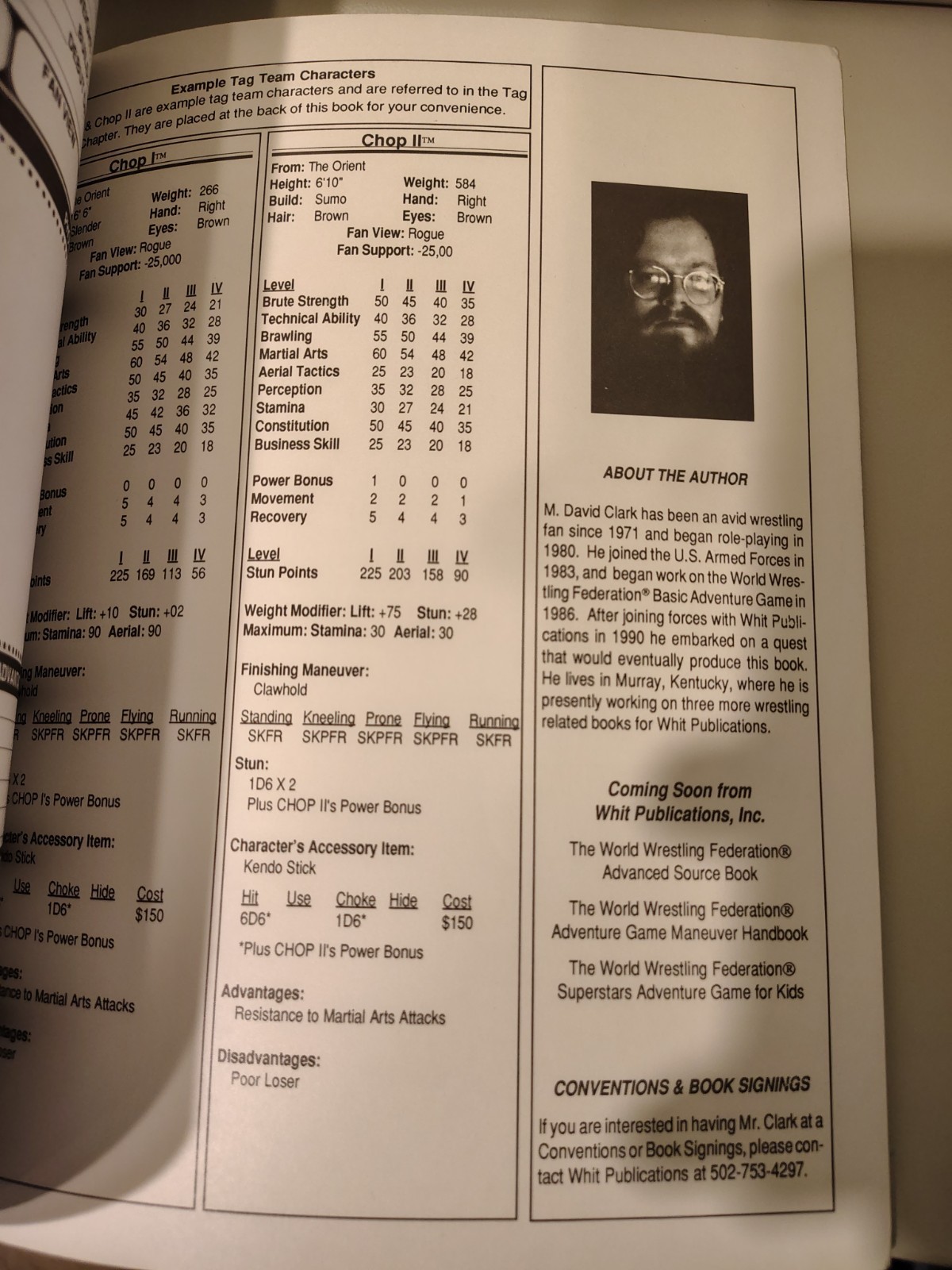 Whit Pub WWF RPG WWF - World Wrestling Federation Basic Adventure Game VG