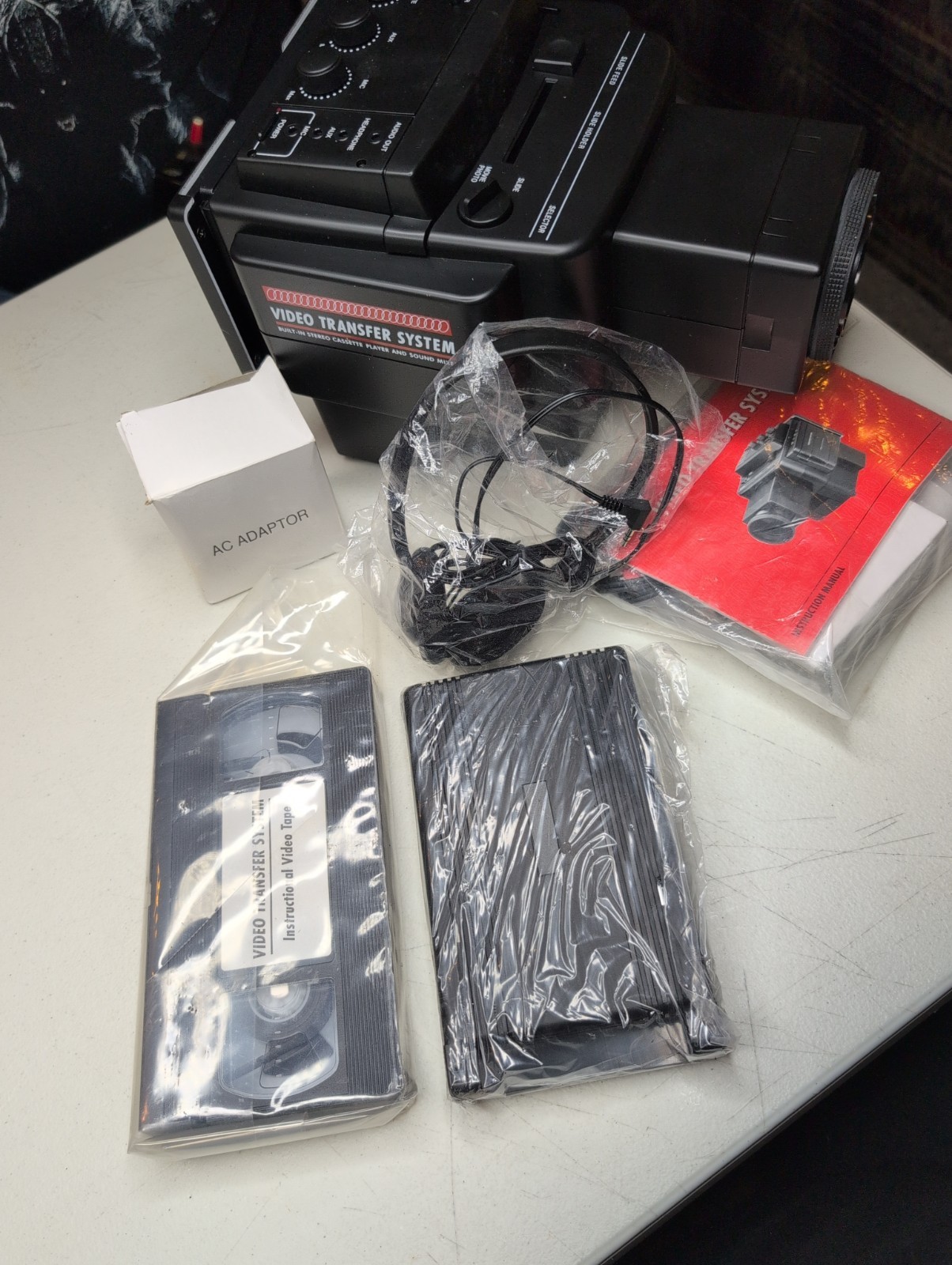 Kalimar Video Transfer System Built-In Stereo Cassette Player & Sound Mixer Used