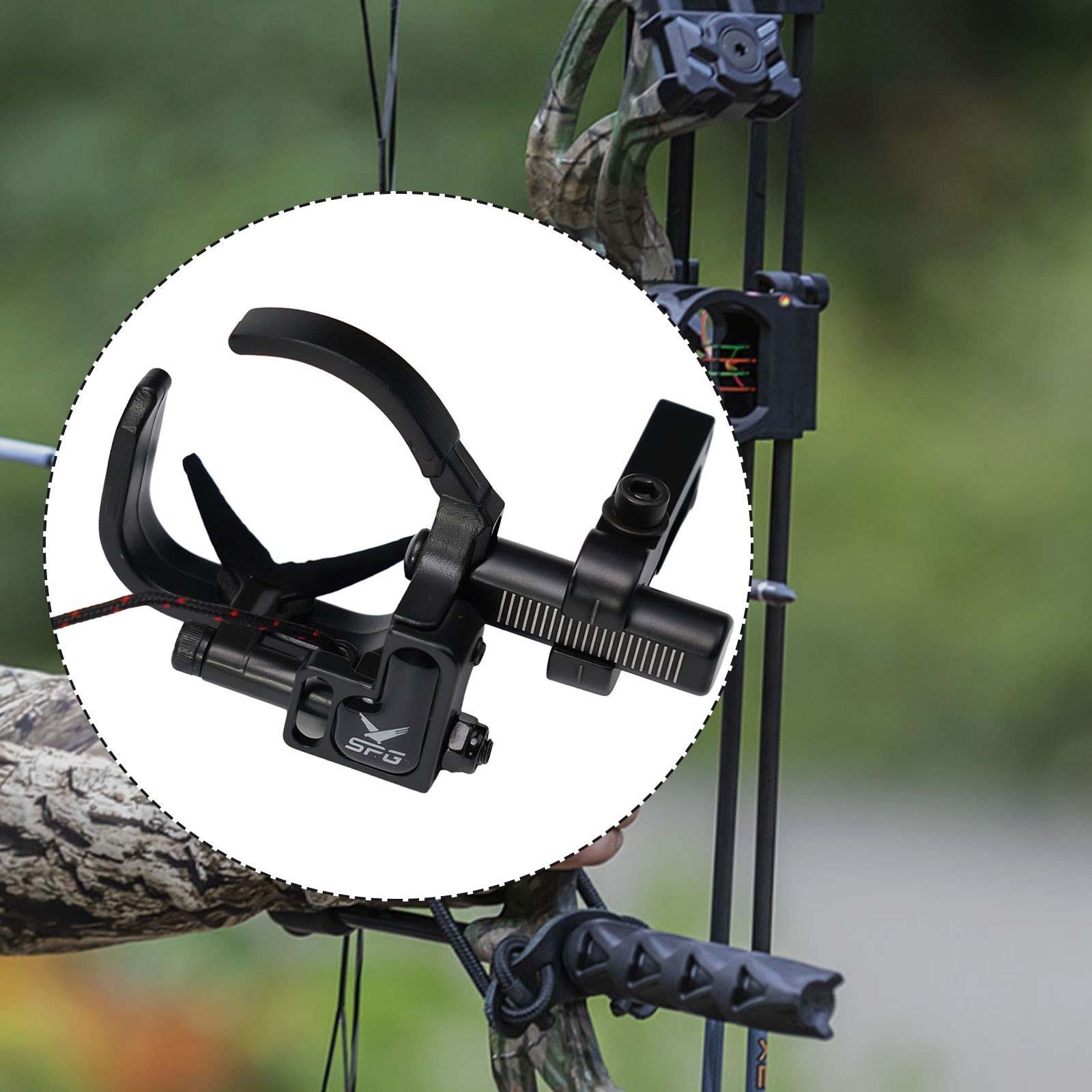 Advanced 4 Way Adjustable Arrow Rest for Compound Bow Metal Drop Away Rest