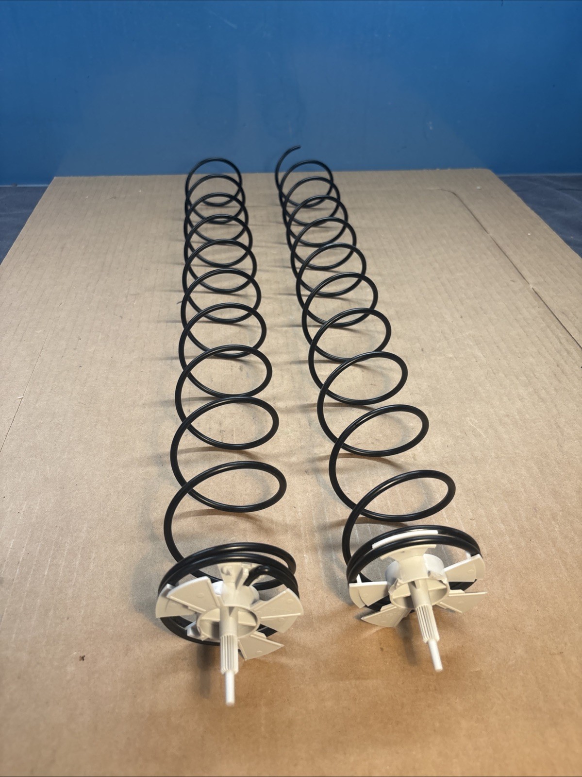 Qty 2 FSI, USI SNACK VENDING MACHINE DUAL CHIP COILS / Used. Holds 10 pcs