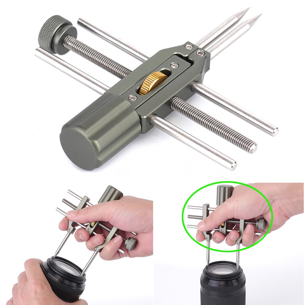 For Camera Lens Repair & Optical Tool Adjustable Spanner Wrench Upgrade Kit