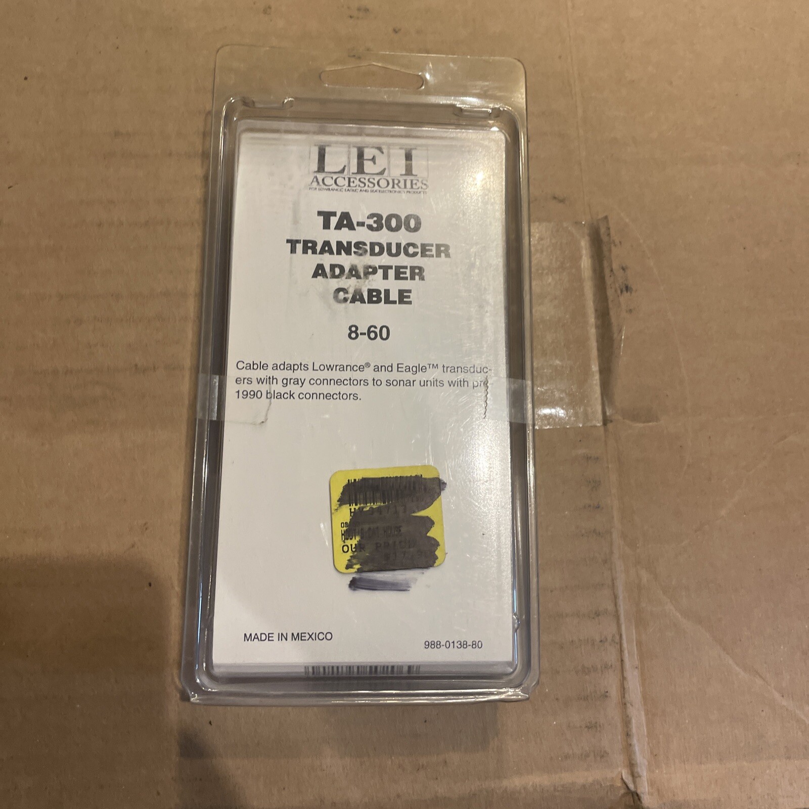 Lowrance Eagle LEI TA-300 Transducer Adapter Cable