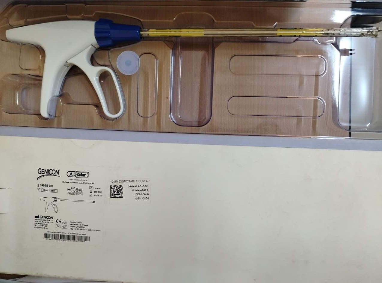 GENICON ALGATOR* DISPOSABLE CLIP AP 10MMX29CM
