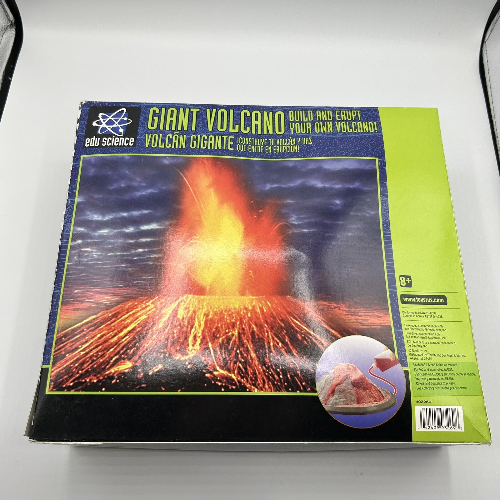 Edu Science Giant Volcano Build and Erupt School Project Homeschool Educational