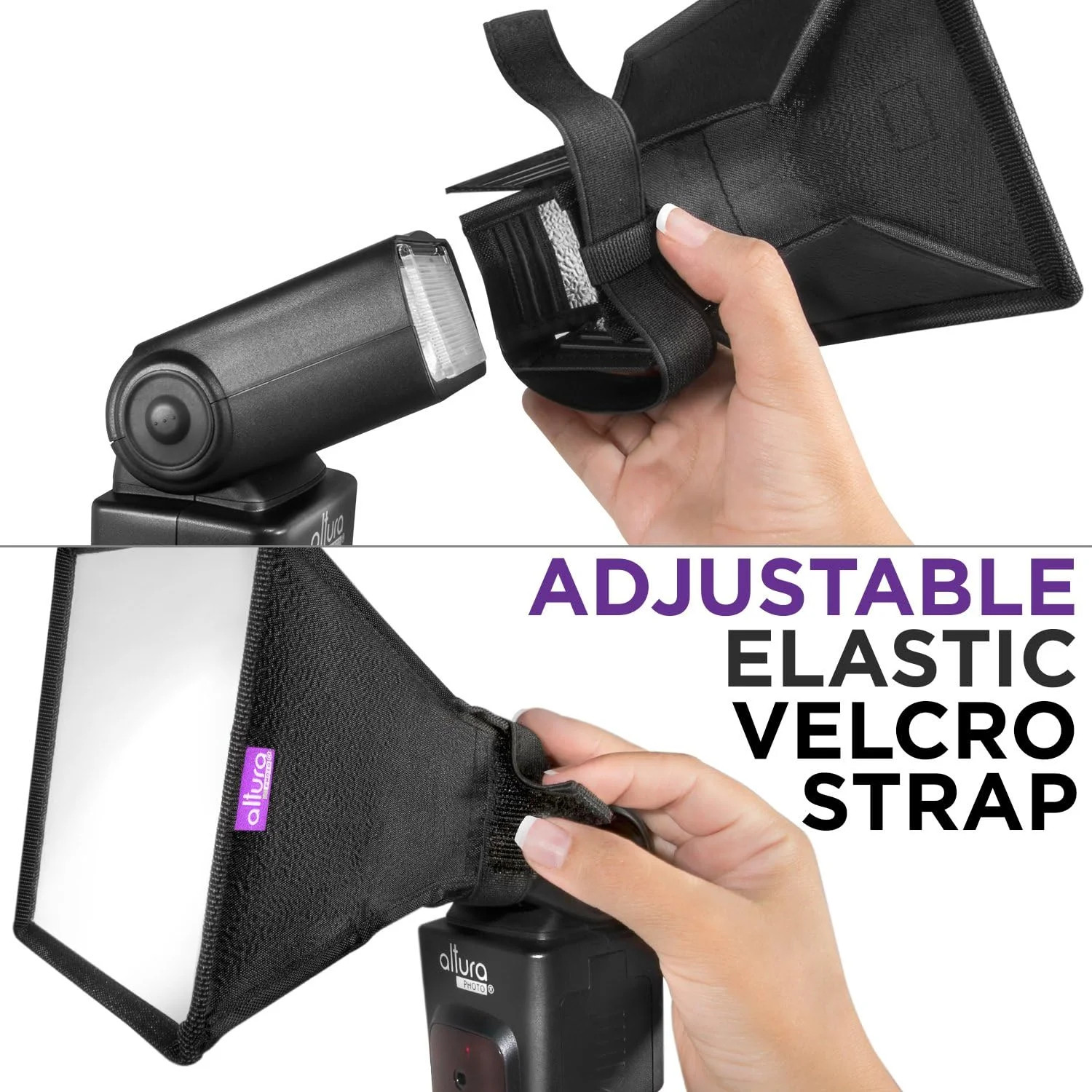 Flash Diffuser Softbox 6x5, Universal for Camera Speedlight | Great