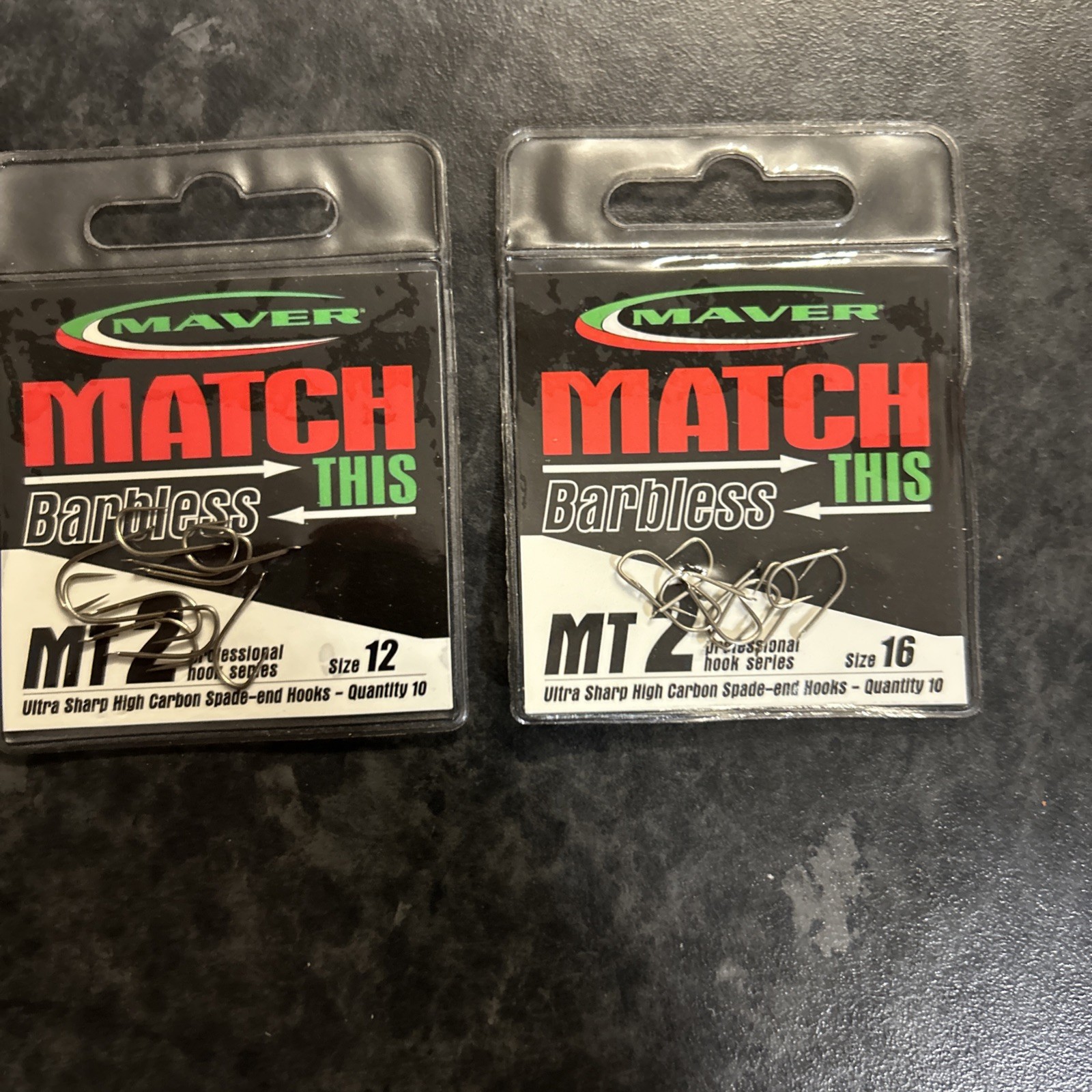 Maver Match This MT2 Barbless Size 12,16 x 2pks
