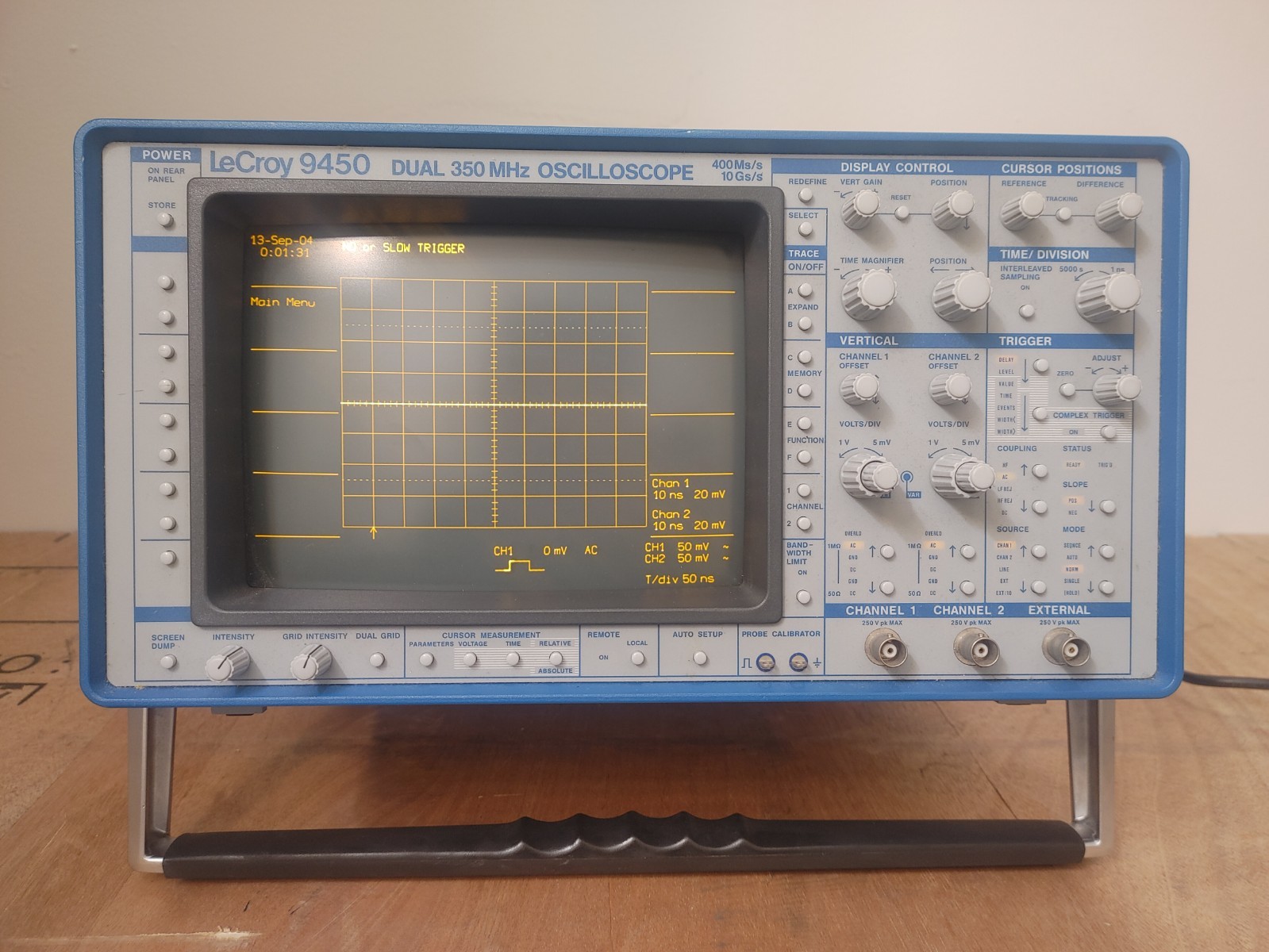 Lecroy 9450 350 MHz Dual Channel Oscilloscope