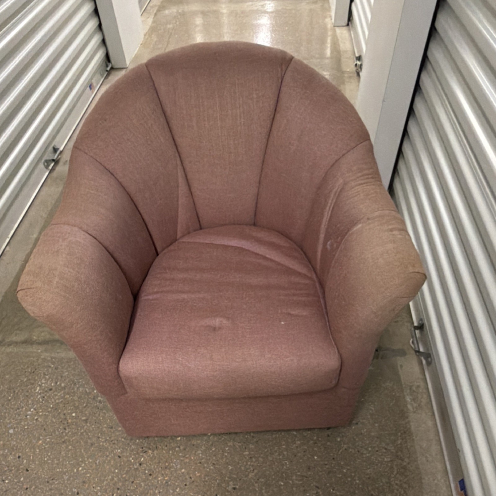 Mechcraft Modern Inc. Pink Upholstered Accent Chair Wood Frame Polyester Fabric