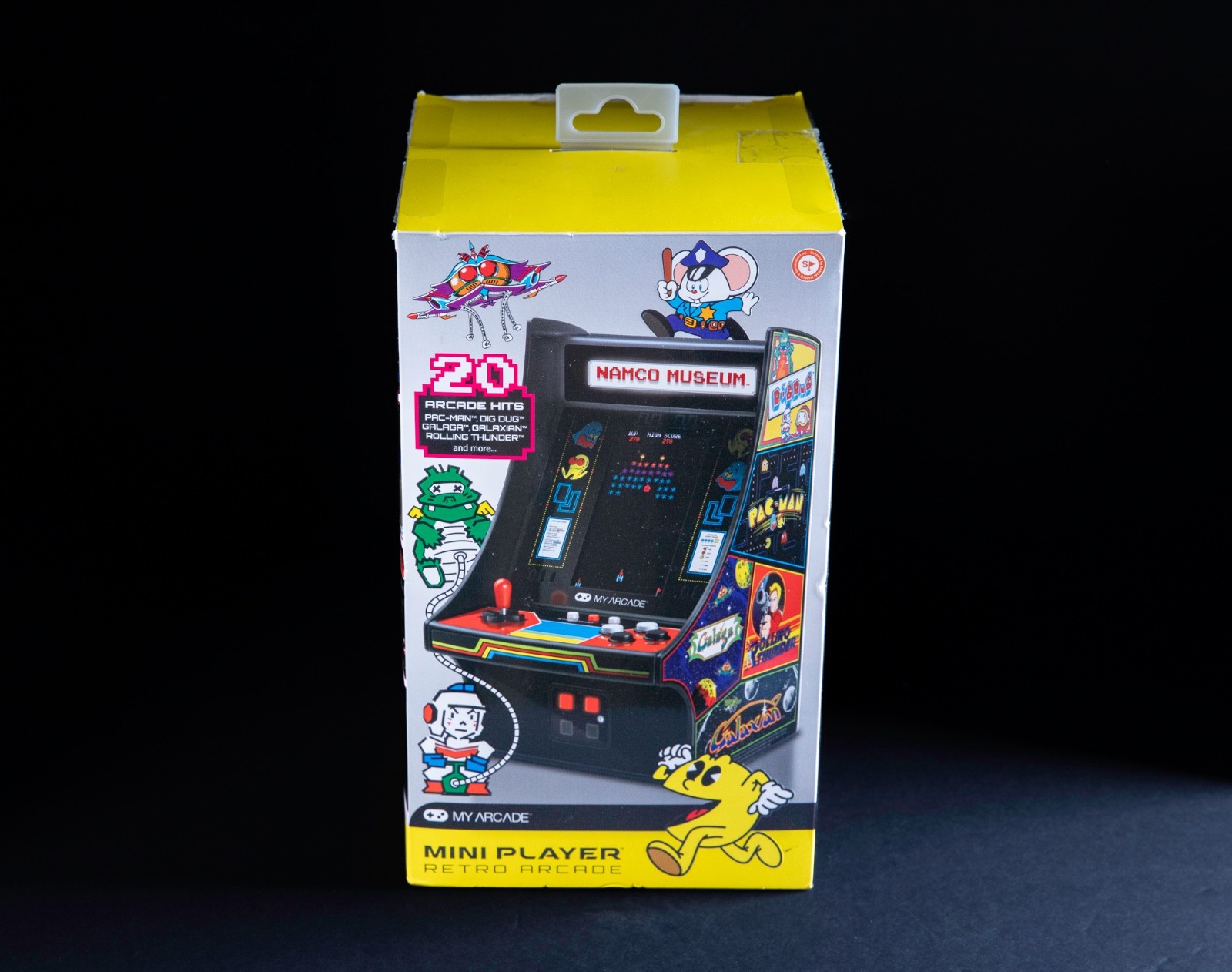 My Arcade Namco Mini Arcade - 20 Games - Pac-Man, Dig Dug, Galaga - Excellent