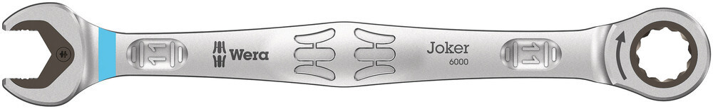 Wera 073271, 6000 Joker Ratcheting combination wrenches, 11 x 165 mm