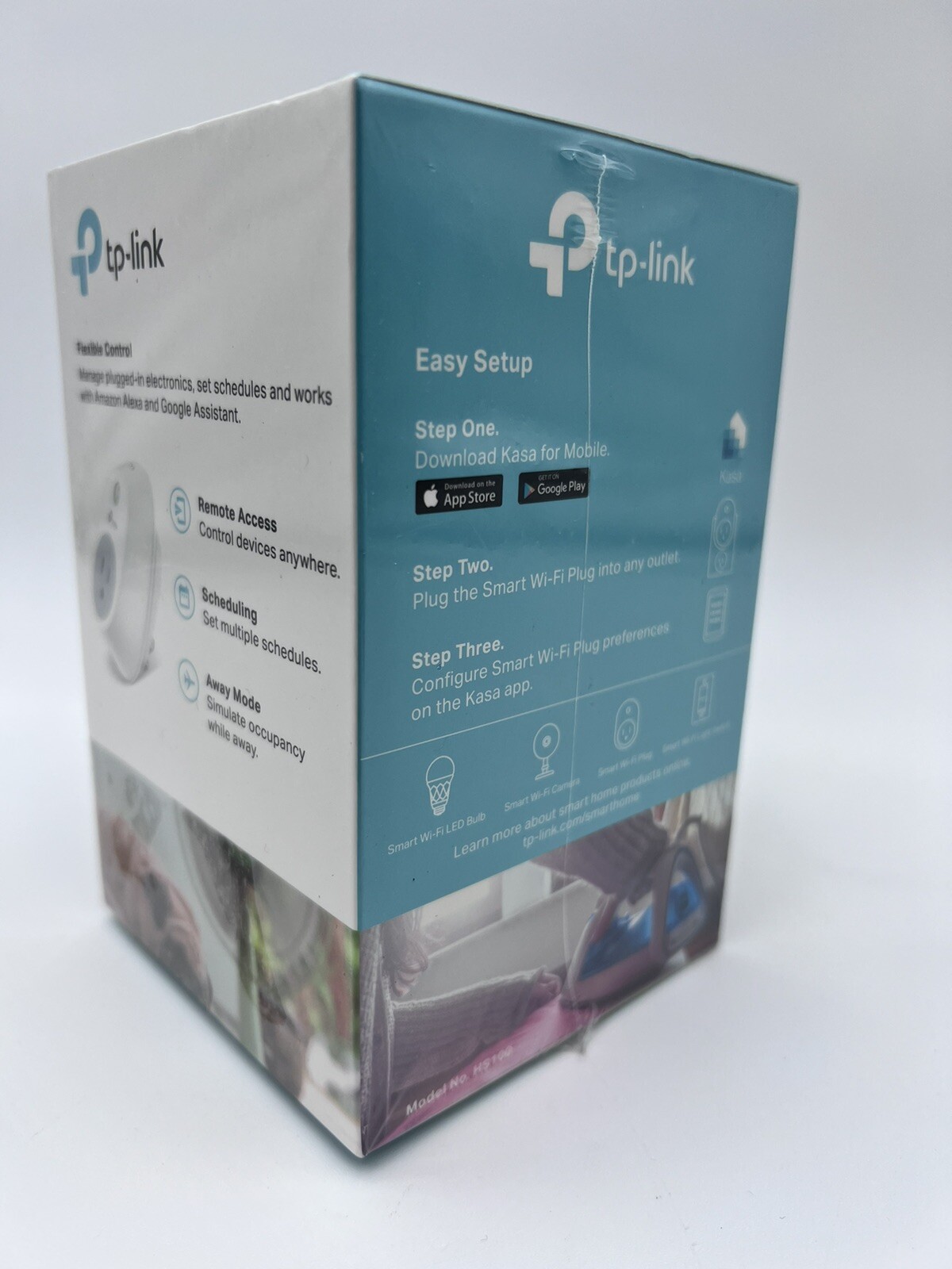 TP-LINK Kasa HS100 Smart Plug, Wi-Fi Enabled, Control Your Electronics. K5