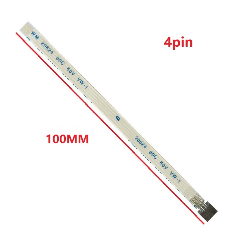 4-wire Touch Screen Adapter Cable Extension Cable 4pin FPC Extensions 1.0 pitch