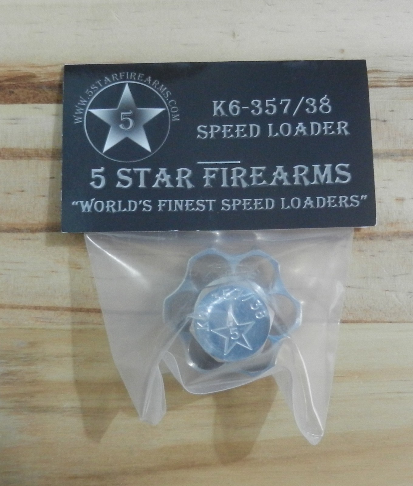 Aluminum Speedloader, Speed Loader; S&W, Dan Wesson, Charter, Taurus;  K6-357/38
