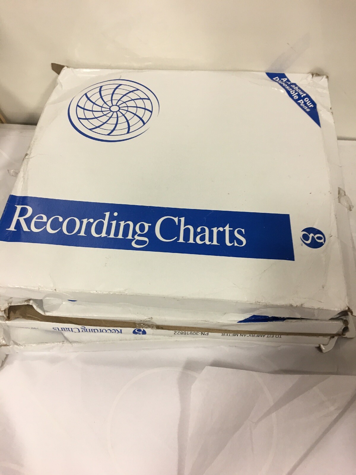 Recording Charts 100 Charts per box To Fit ABB Kent-Taylor PN-31351037 Lot of 4