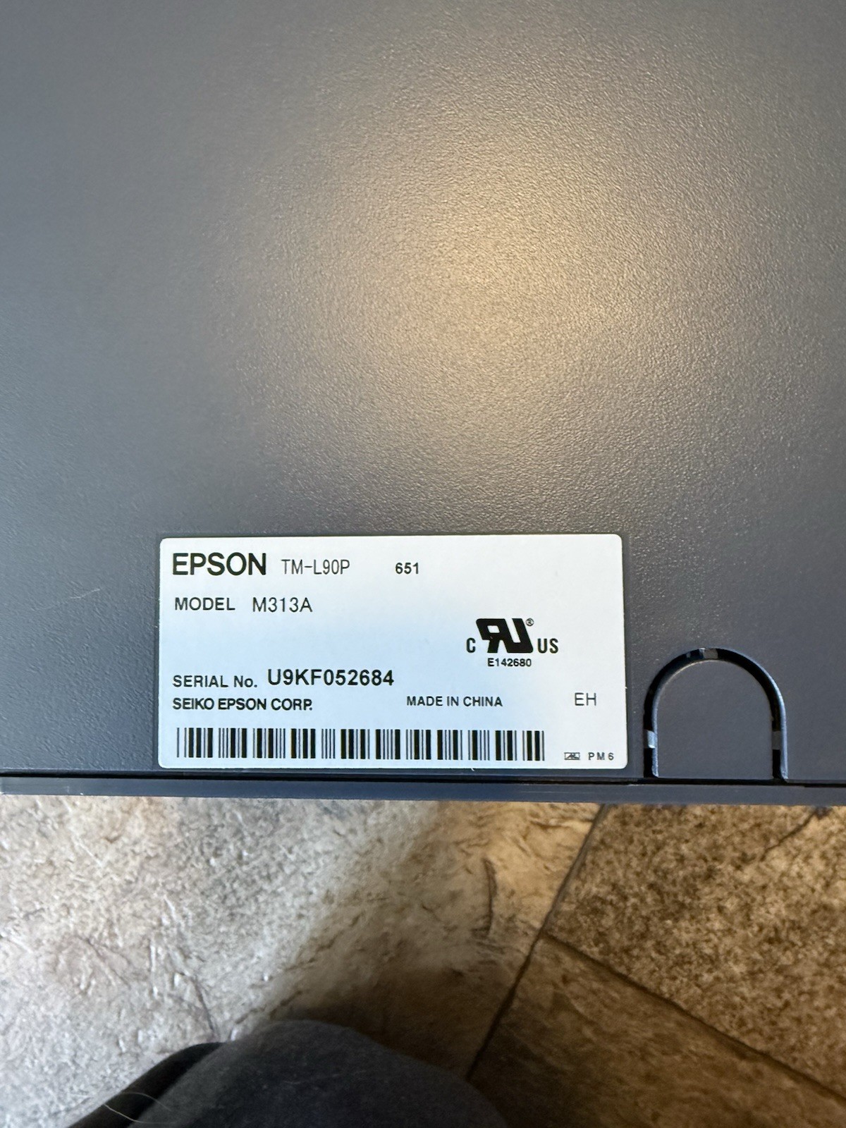 Epson TM-L90P Thermal POS Receipt Printer Wired Windows 3.13" M313A