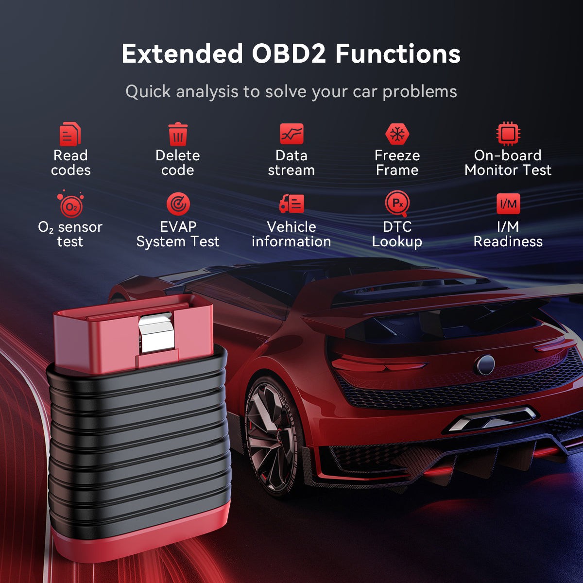 THINKCAR THINKDIAG BD6 OBD2 Scanner All System Diagnostic Tool for iOS & Android