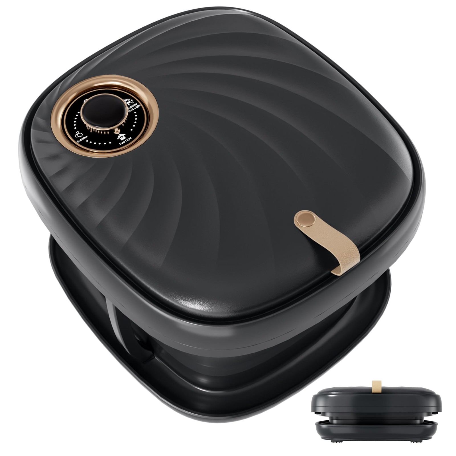Deluxe Foot Bath Massage Spa with Temperature Control, Electric Heated Foot S...