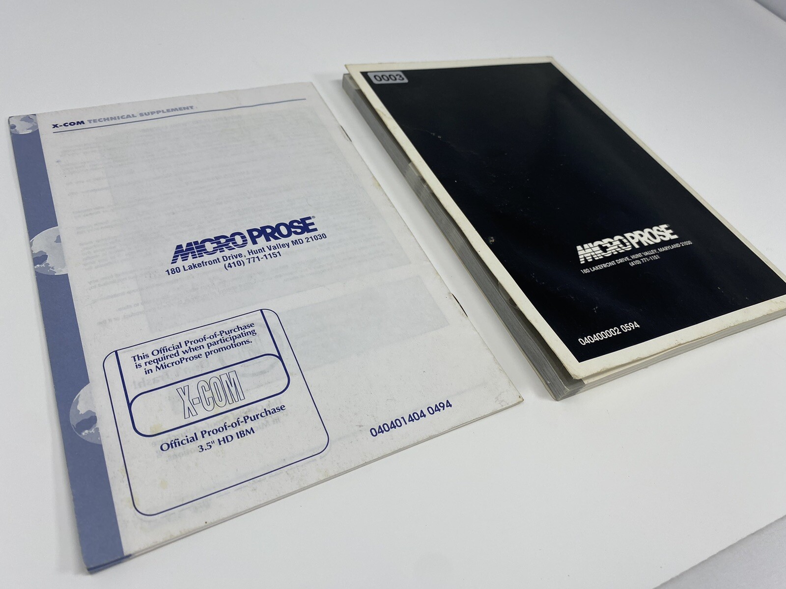 C-COM Strategy UFO Defensegame manual only