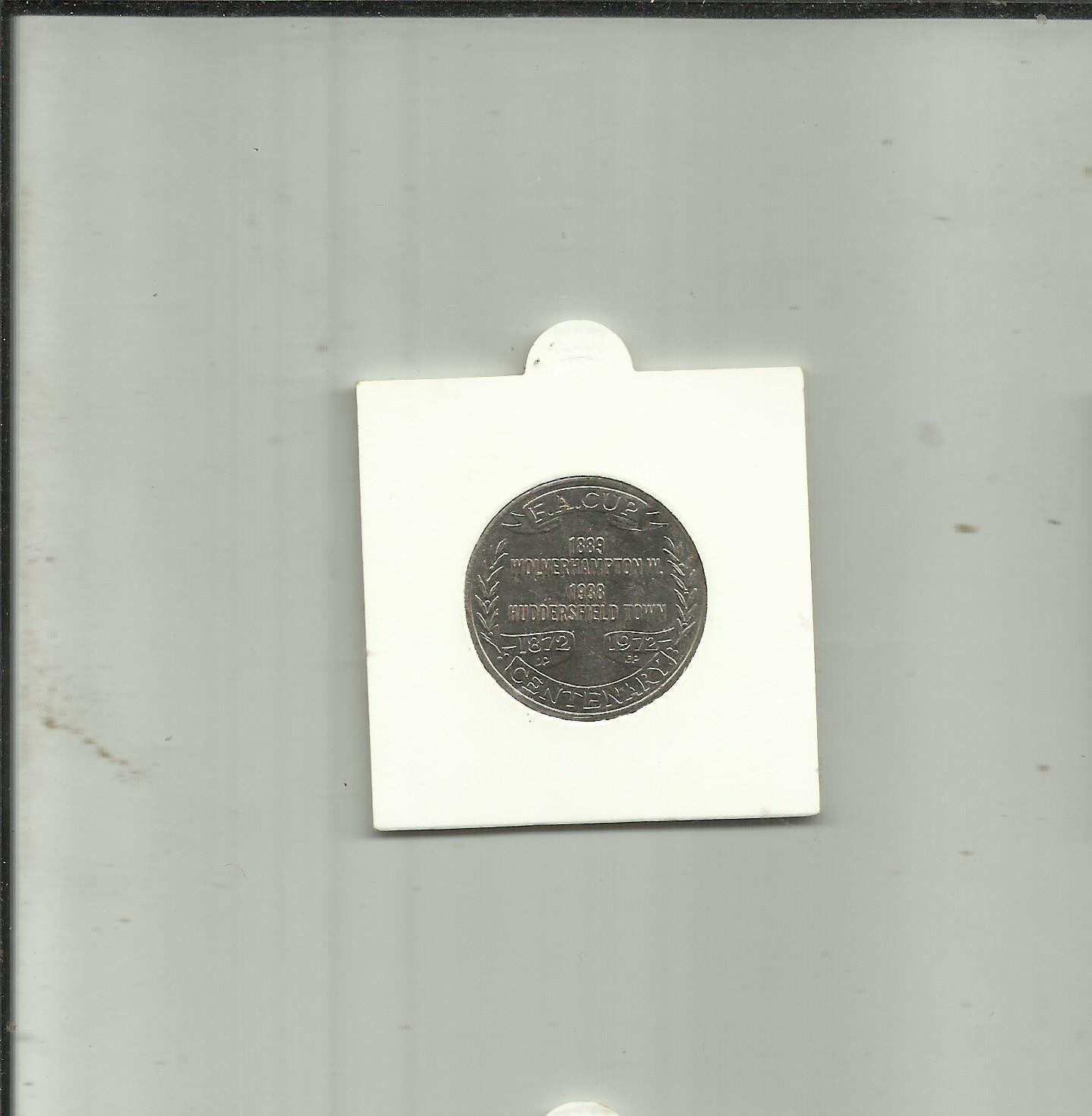 PRESTON NORTH END FA CUP WINNER CENT. ISSUE MEDAL