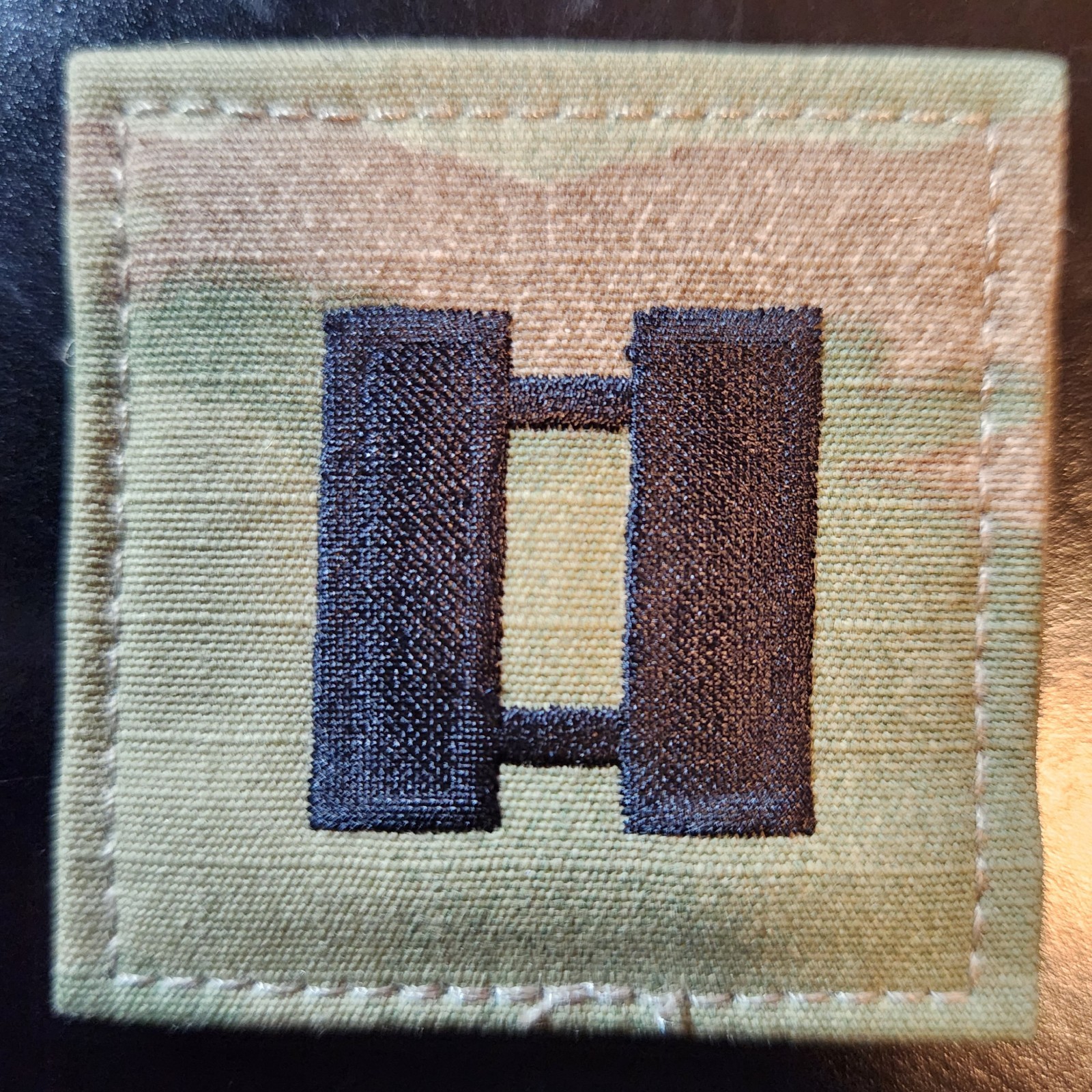 Captain (CPT) OCP Rank Patch - Hook Fastener - Army Combat Uniform (ACU)
