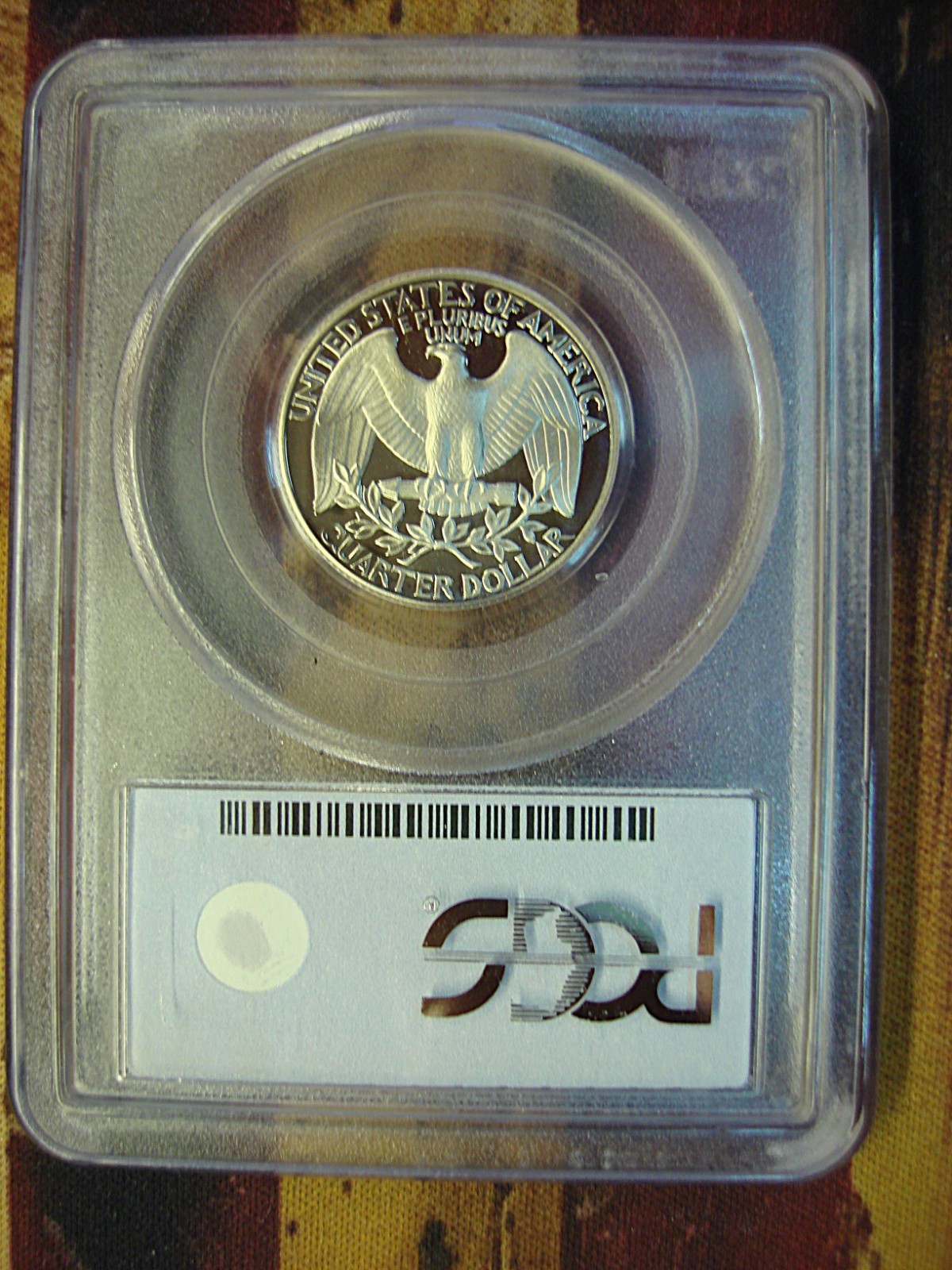 3 DIFF. DATE PROOF WASHINGTON QUARTERS 1987 - 1989 - PCGS PR69DCAM - ALL NICE!