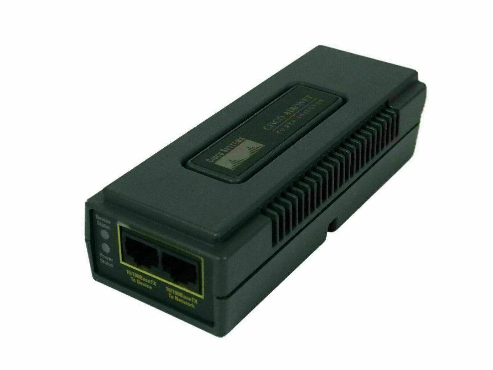 Cisco Aironet AIR-PWRINJ3 PoE Power Injector AP 350 1100 1130 1200 1240 Series