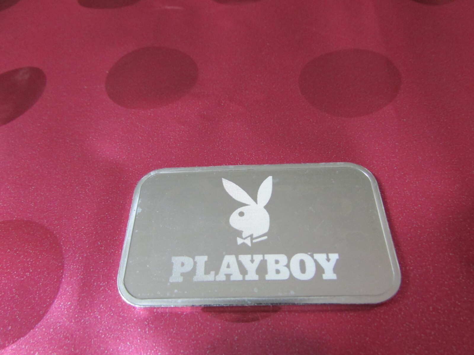 1 Oz .999 Silver Art Bar PLAYBOY New Design Ingot Bullion USA no Suisse