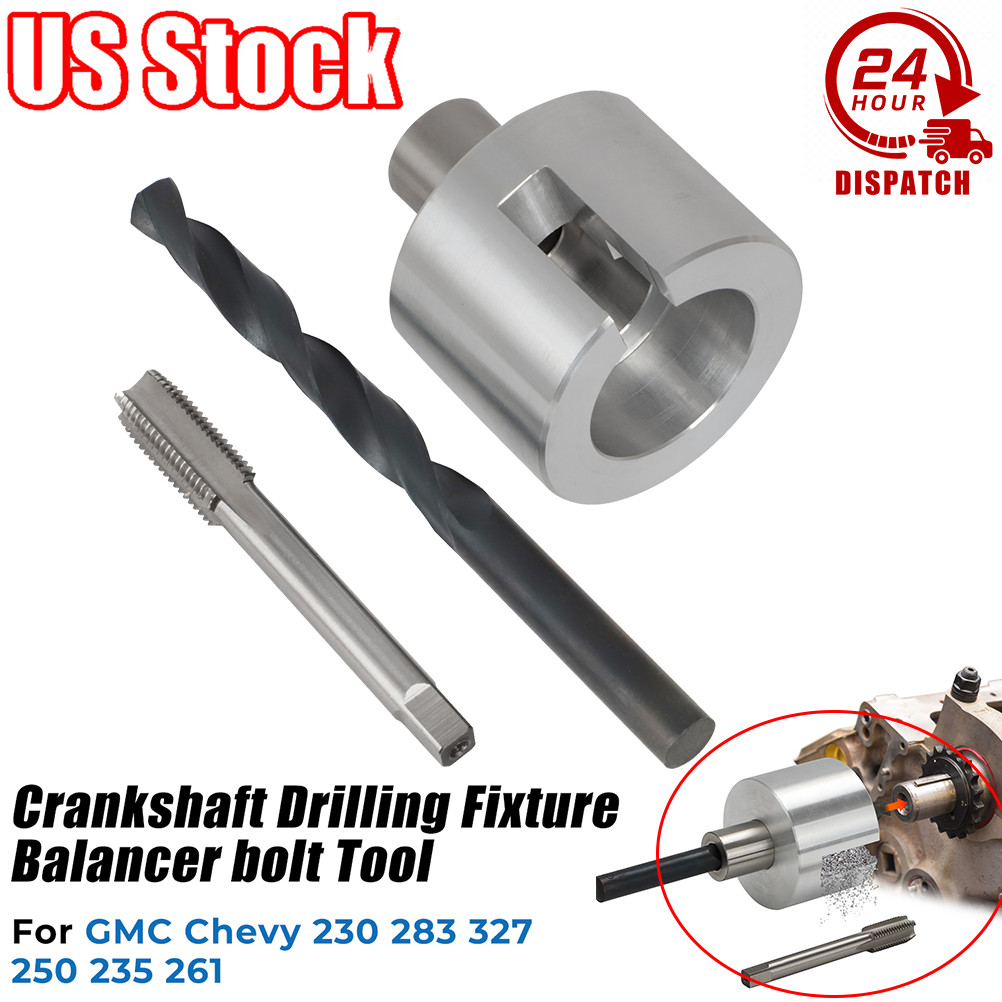 Crankshaft Snout Drilling Fixture Tool For Chevy 261 265 283 327 194 230 250 348