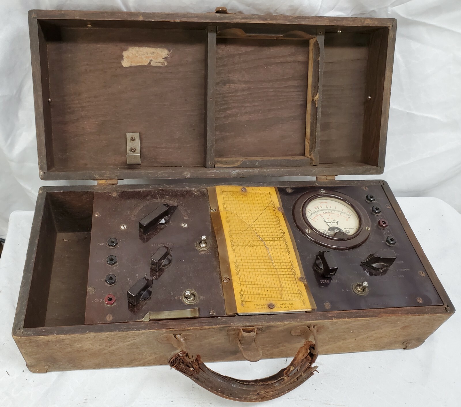 Vintage - Triplett - Attenuator - Radio Set Tester? - Un-Tested - READ
