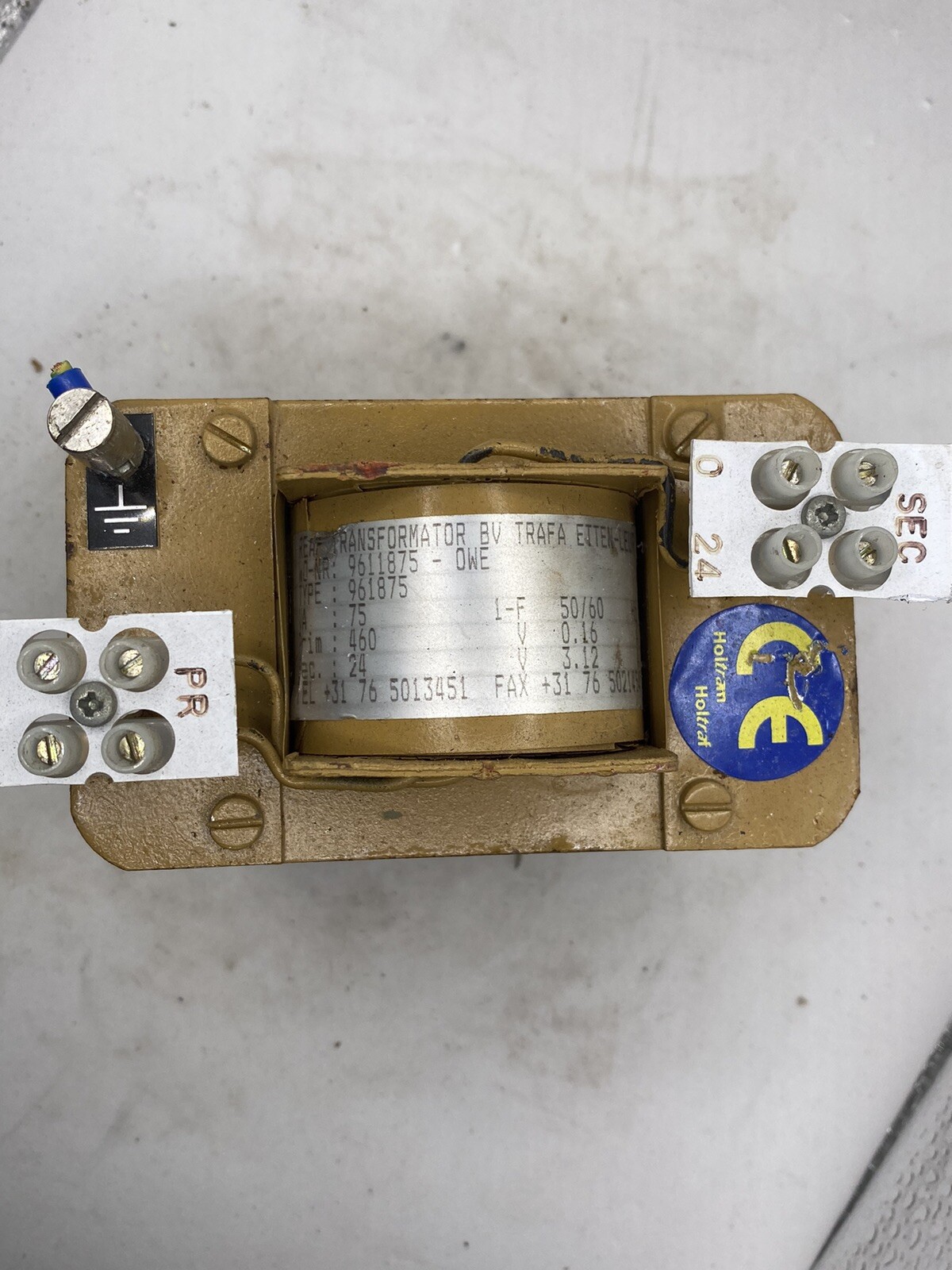 Trafa Transformer 961875 460 V