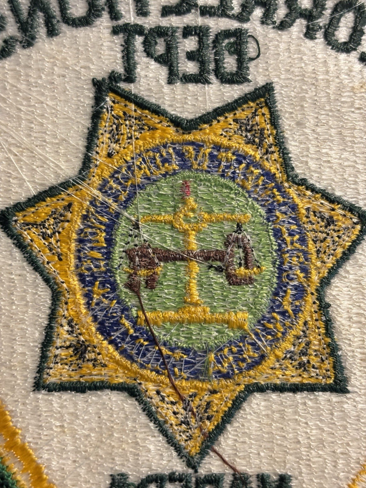 MADERA COUNTY, CA Department of Corrections Patch