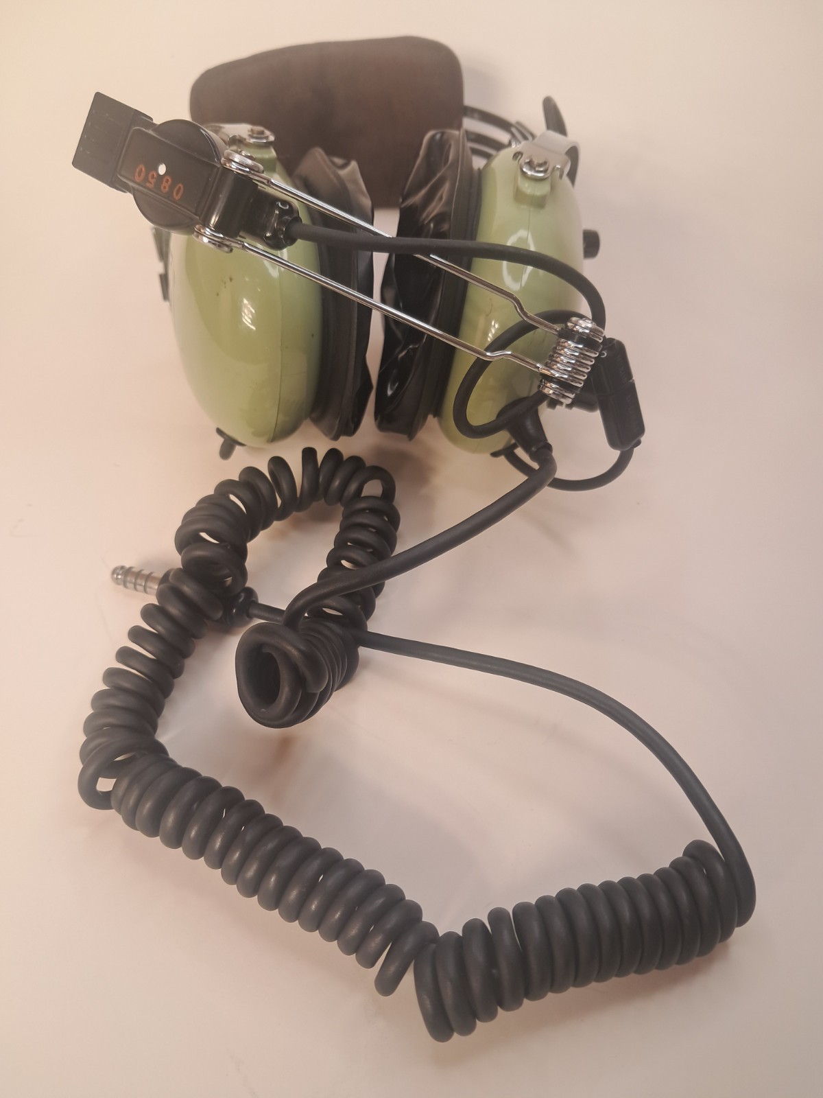 DAVID CLARK AVIATION HEADSET H10-76P/N WORKING CONDITION