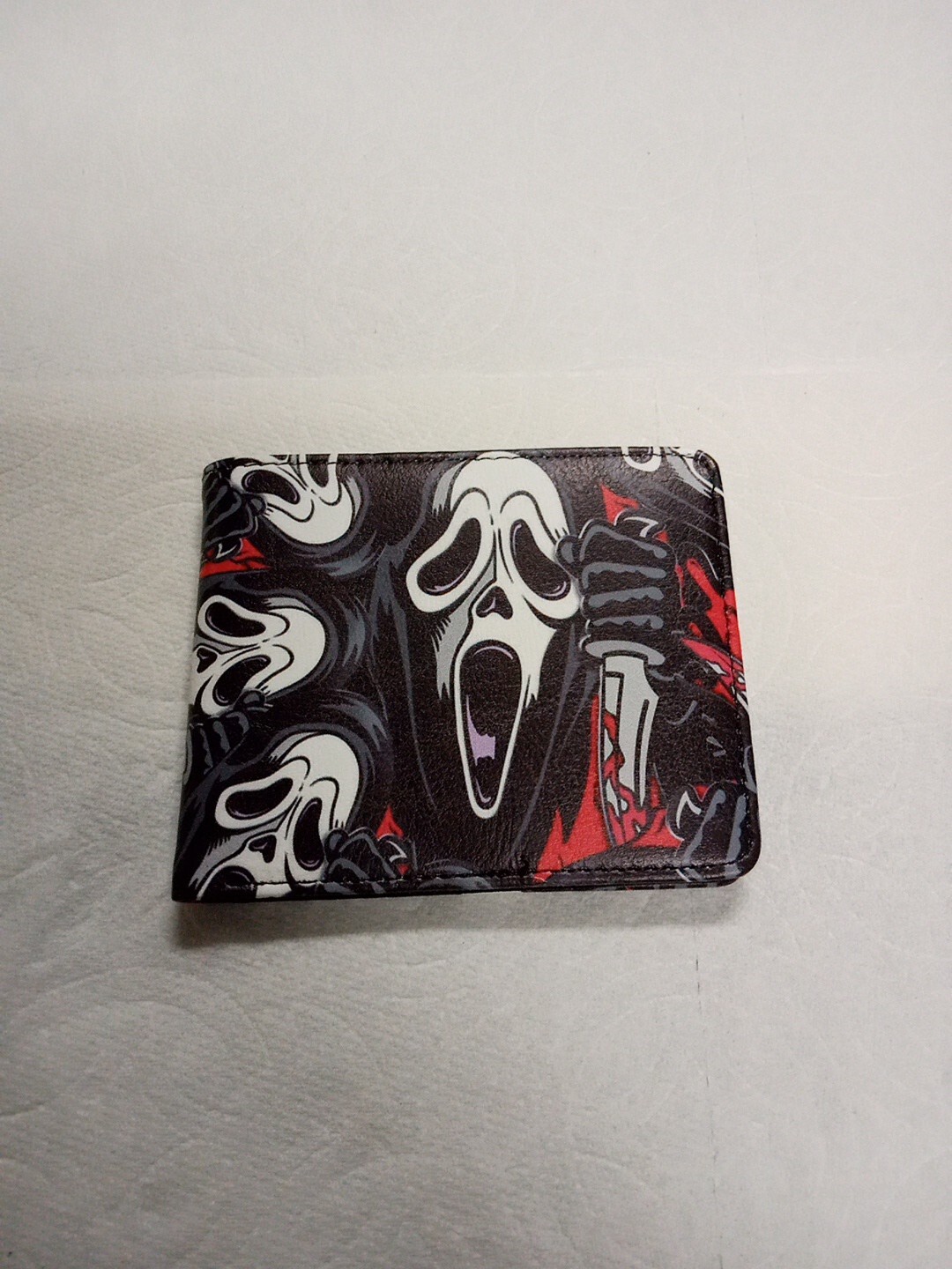 Scream Print Bi-Fold Wallet