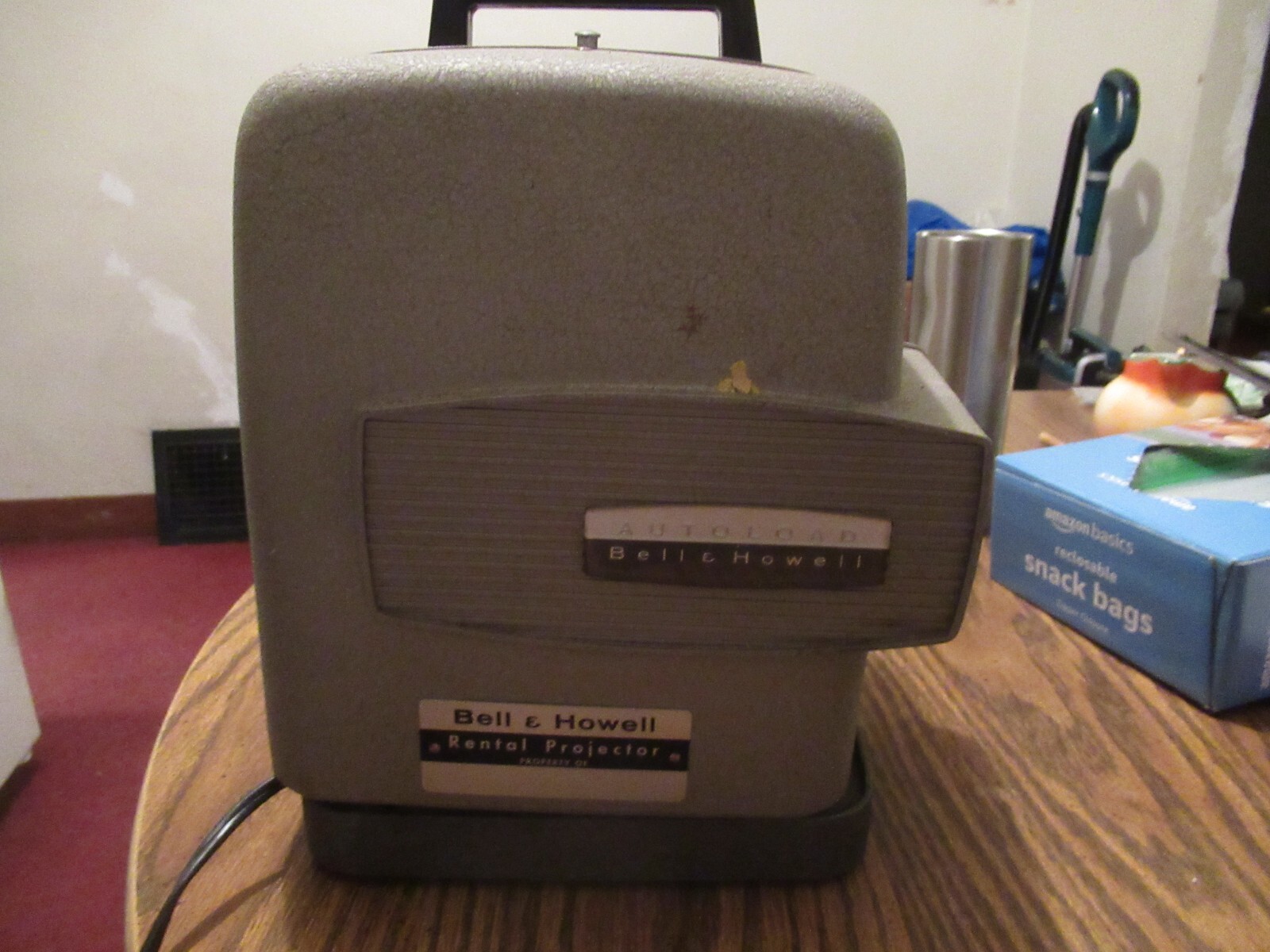 Bell & Howell 8mm movie projector 266A TESTED WORKS READ DESCRIPTION