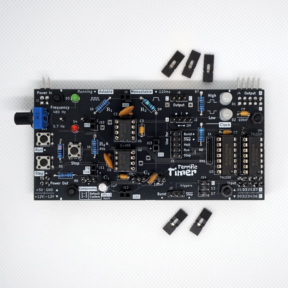 Terrific Timer DIY 555-timer Kit by 8BitFlux