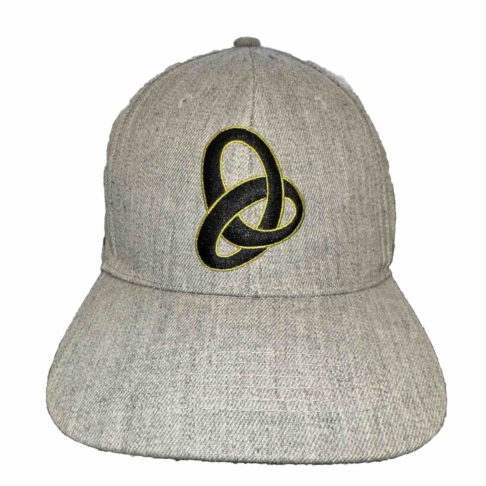 CIY.Com/Move Black Letter Logo on Heather Light  Gray Hat Cap Snapback Snapback