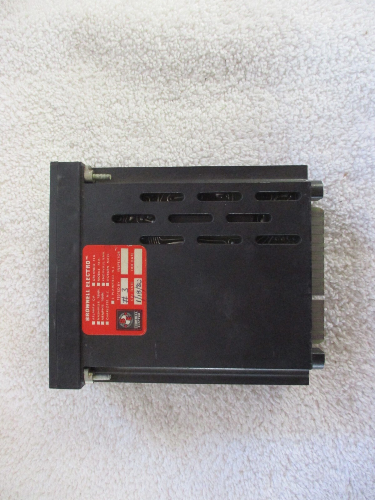 WESTON Model 1230 Digital Panel Meter 1230-274871 1230-27 4871 #2