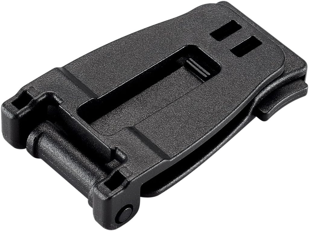 BOOSTEADY Multipurpose MOLLE Clip Tactical 10 Pcs Plastic Clips (Black)