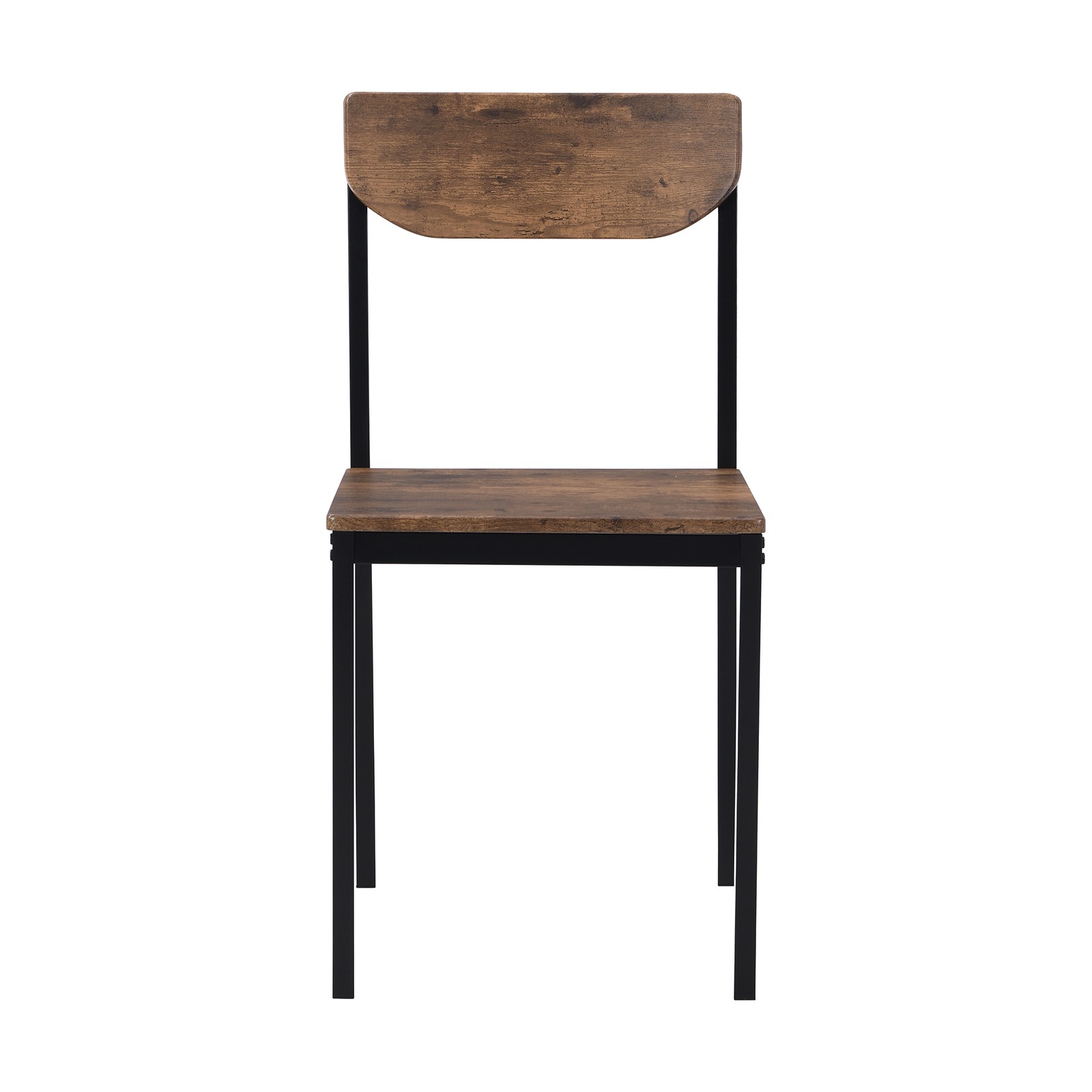 Modern 3-Piece Round Dining Table Set with Drop Leaf and 2 Chairs for Small
