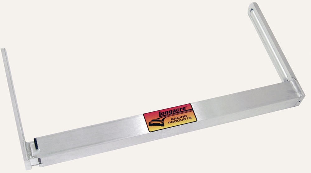 Longacre 50846 Billet Aluminum Stagger Gauge with Roller