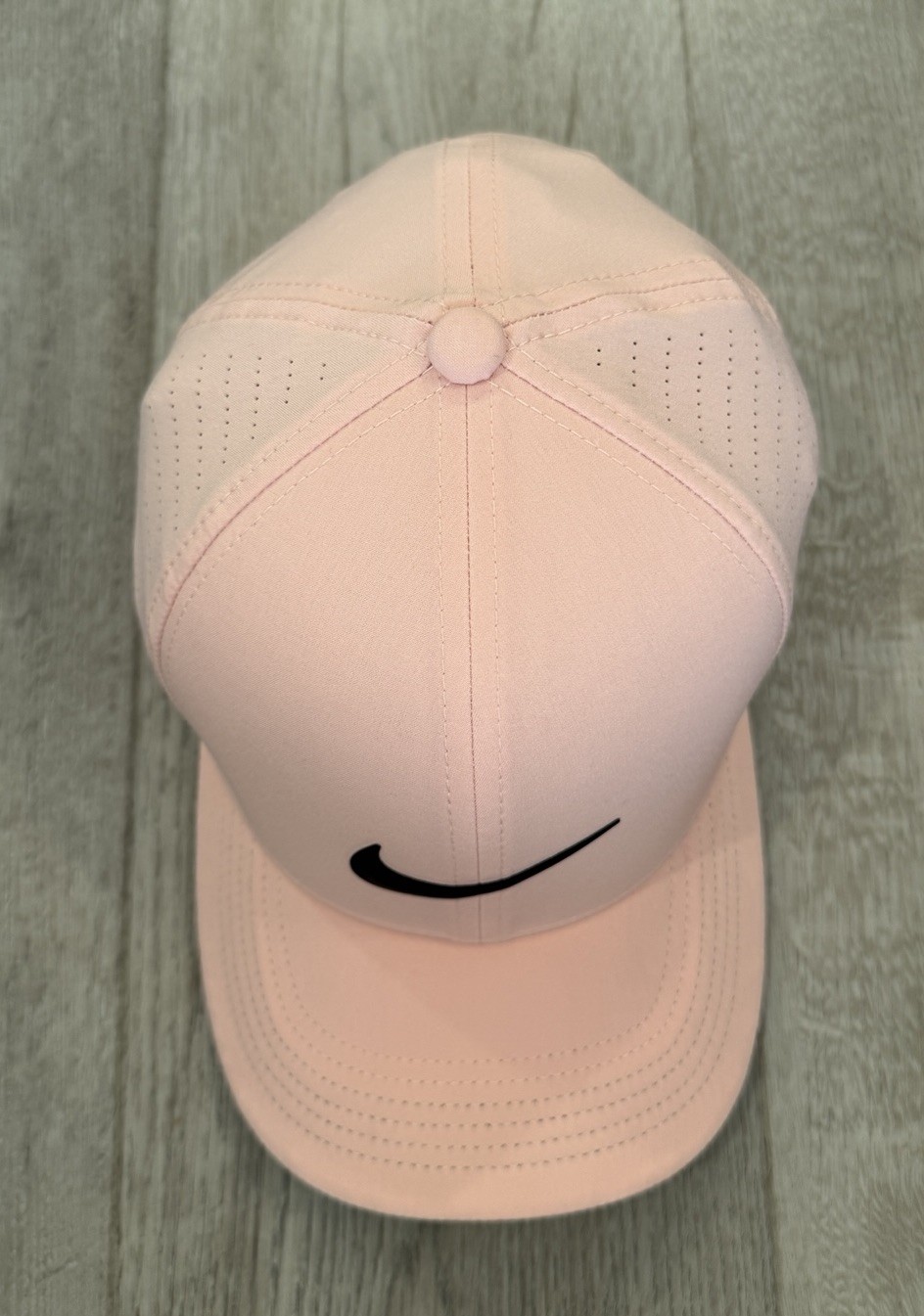 Nike Golf Light Salmon Aerobill Classic 99 Performance Fitted Cap Hat - S/M