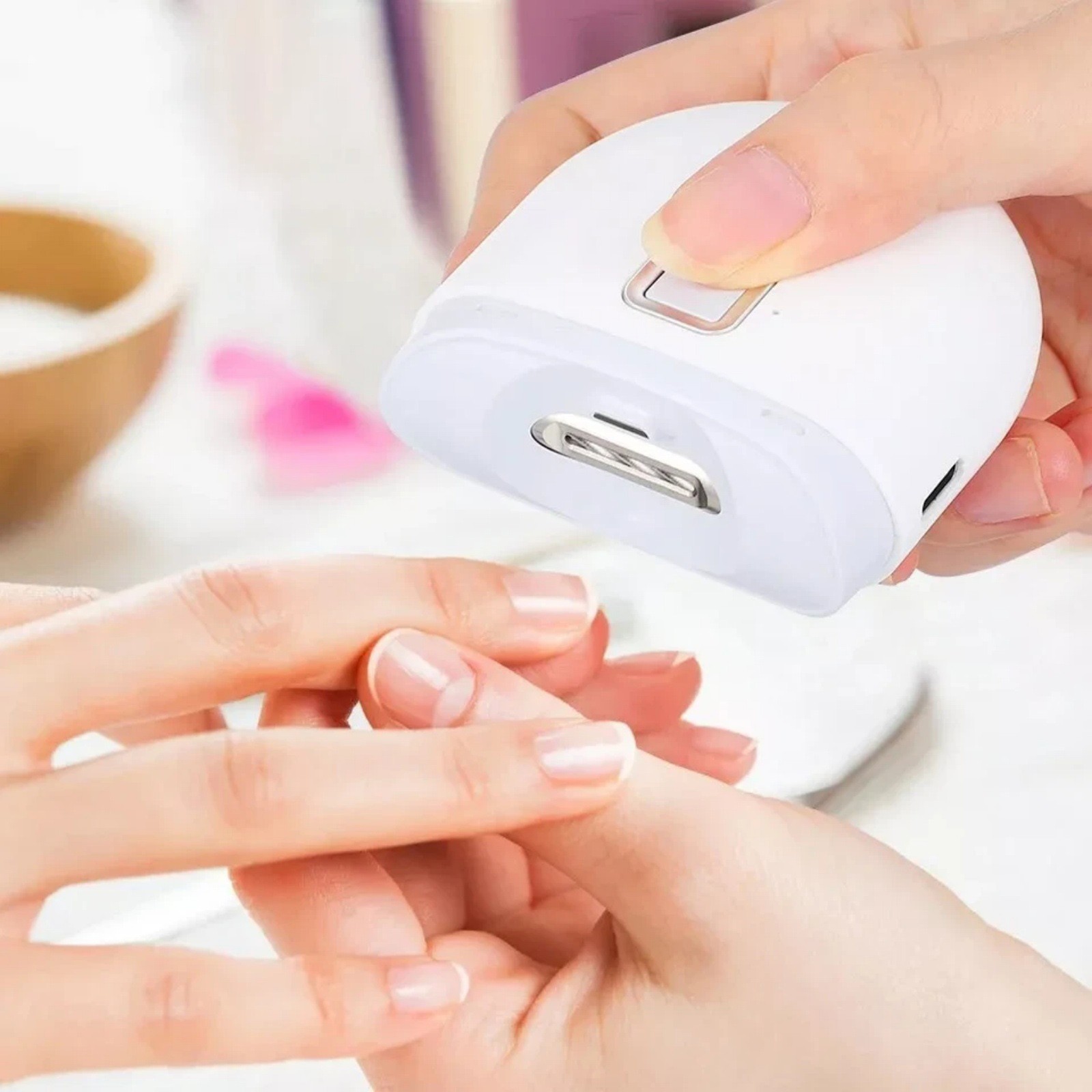 For Safety Electric Nail Clipper Automatic Thick Nails Trimmer Durable Build