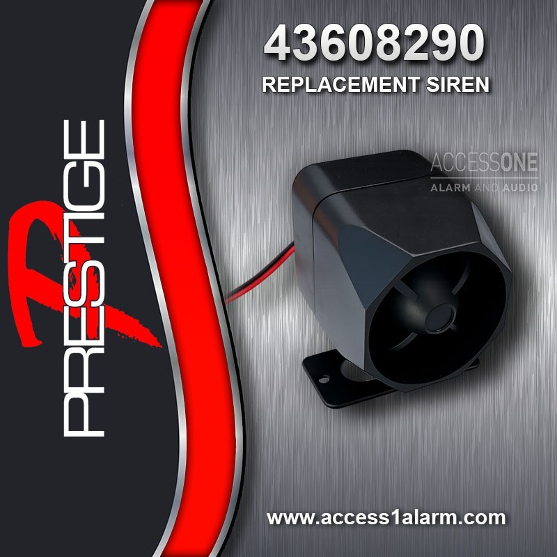 Prestige 43608290 Replacement Siren For All Models  & APS997Z  APS787Z  APSSECRS