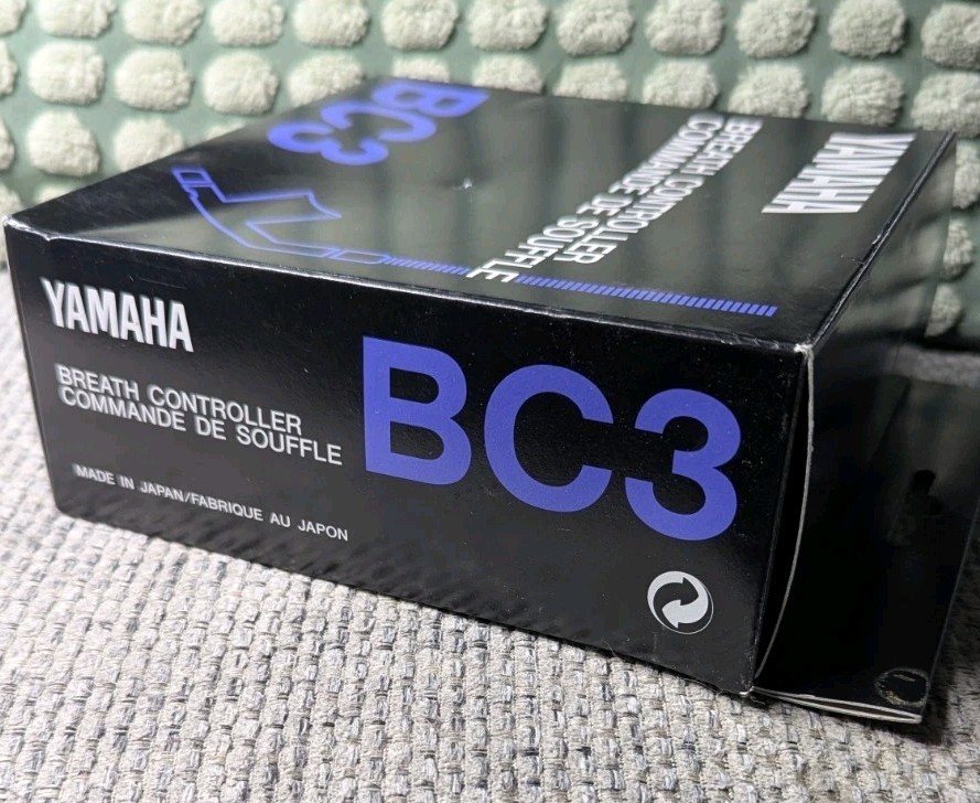 Yamaha BC3 Breath Controller Great Condition RARE Complete With Box Synth Japan