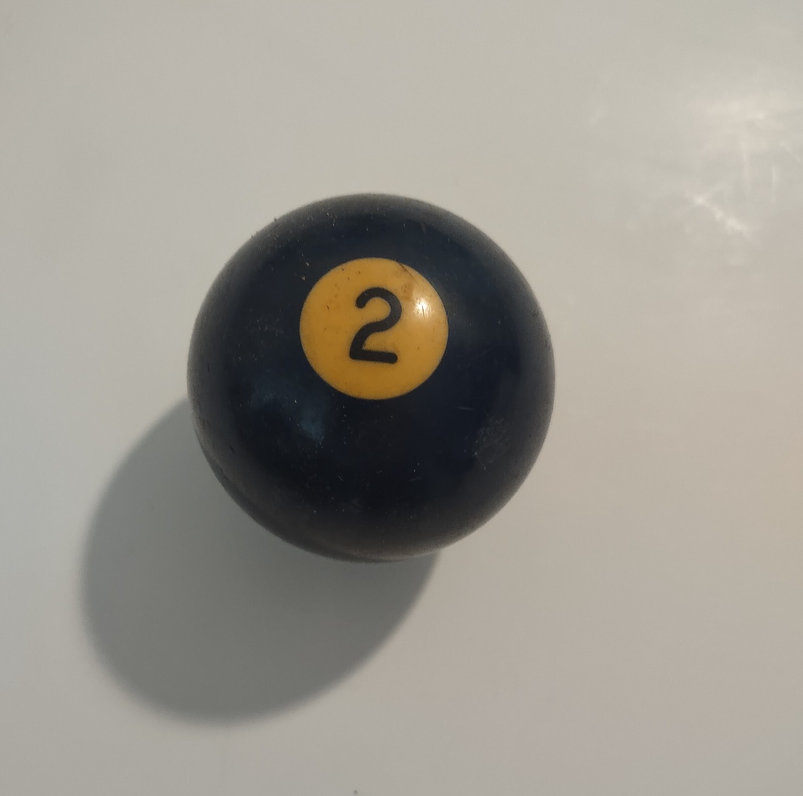 Vintage Bakelite Billiard Ball Pool Ball Butterscotch 2