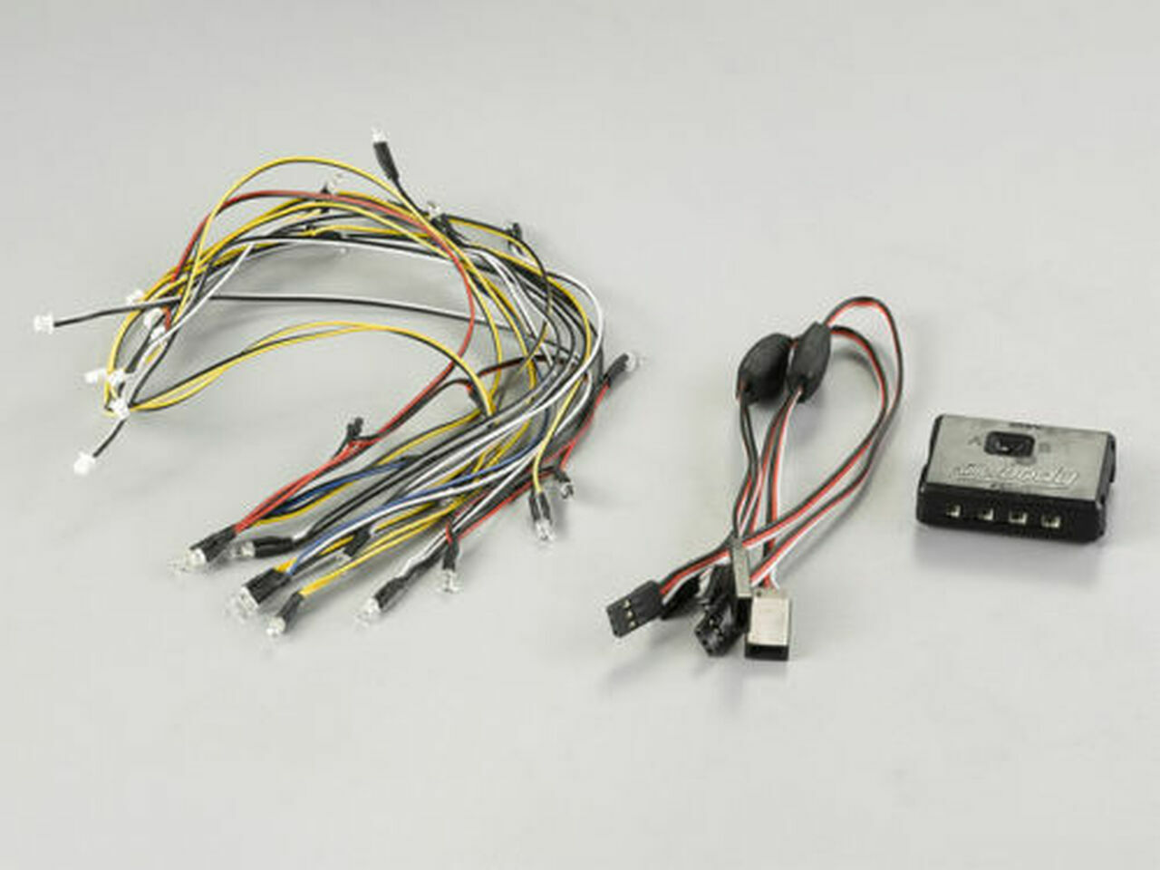 1/10 RC Car LED LIGHT  SET w/ Control Box For HT2000 Skyline Killer Body #48687